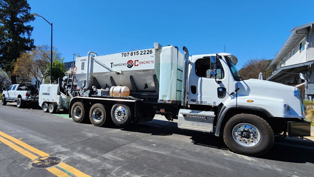 Townsend Concrete Ready Mix Truck in Winters California