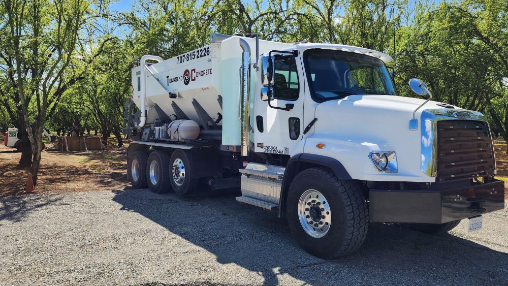 Townsend Concrete Ready Mix Truck in Vacaville California