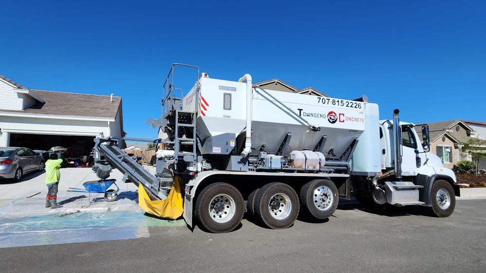 Townsend Concrete Ready Mix Truck in Esparto California