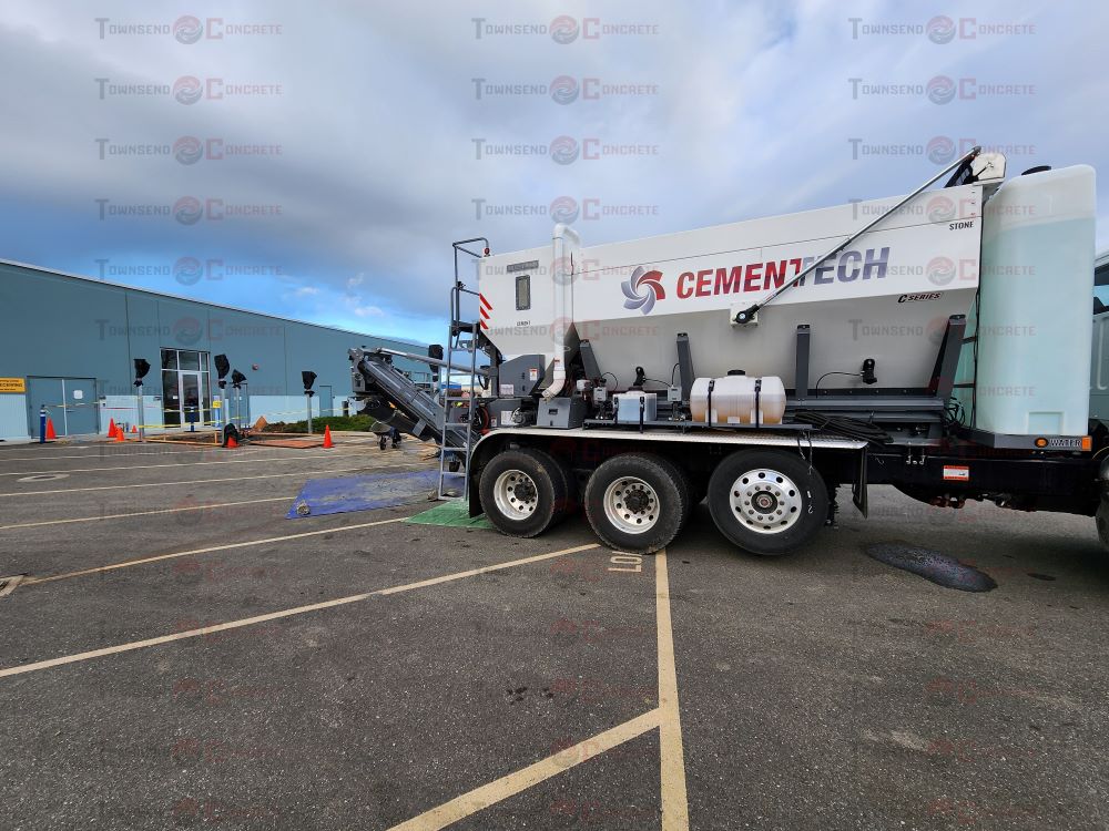 Townsend Concrete Ready Mix Truck in Vacaville California